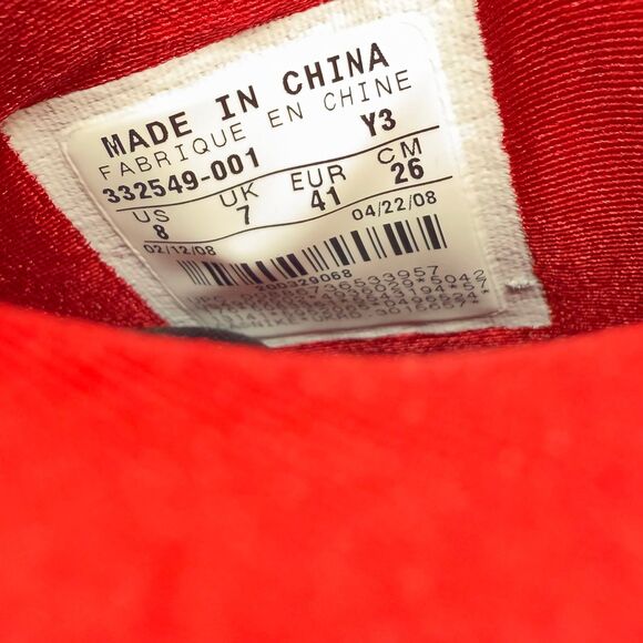 Nike Air Jordan 19 Retro Bred Countdown Pack (2008) Men's Size 8 - Picture 10 of 11